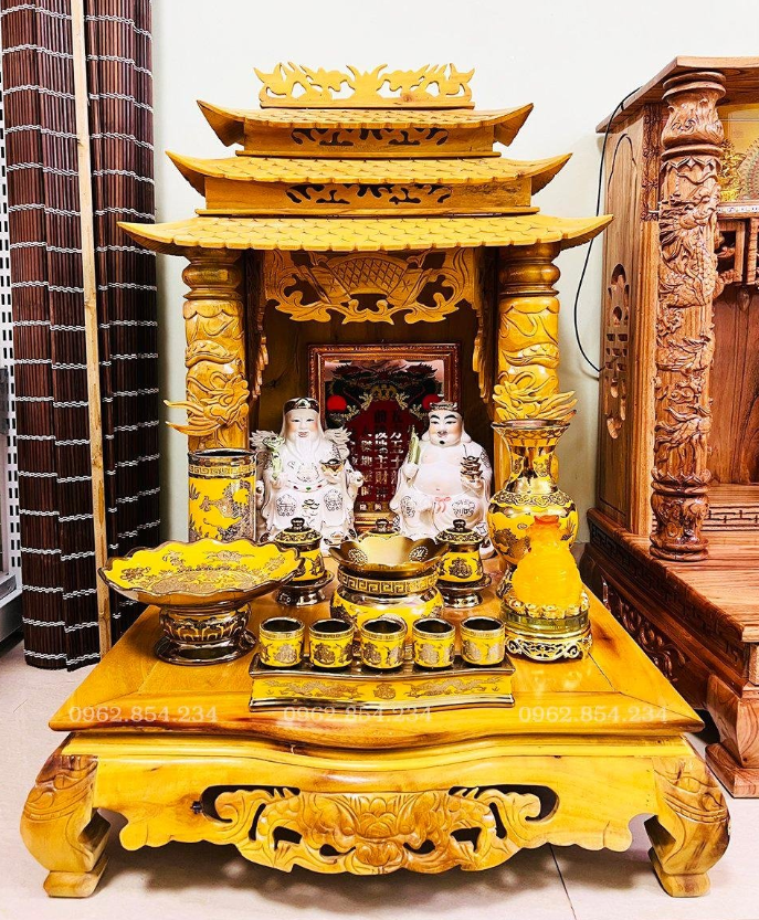 Bàn thờ Thần Tài với kích thước phù hợp.png